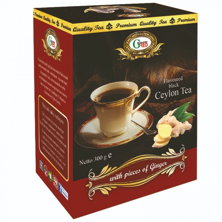 Art: 1053 Gred Schwarzer Tee OPA "Ingwer" 350g Art: 1053 Gred Schwarzer Tee OPA "Ingwer" 350g