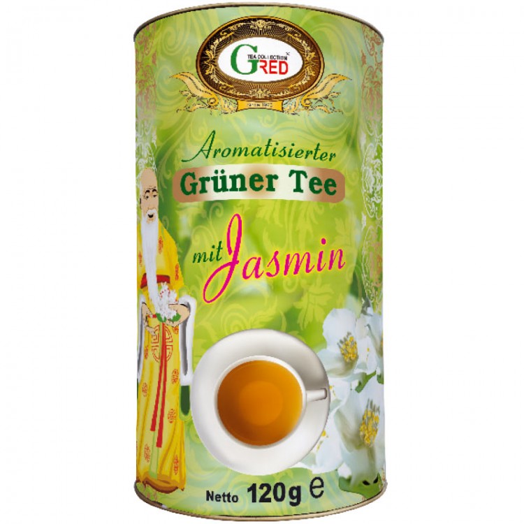 Gred Grüner Tee "Jasmin" 120g