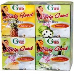 Gred Grüner Tee "Lady Gred" 2g x 4 x 10