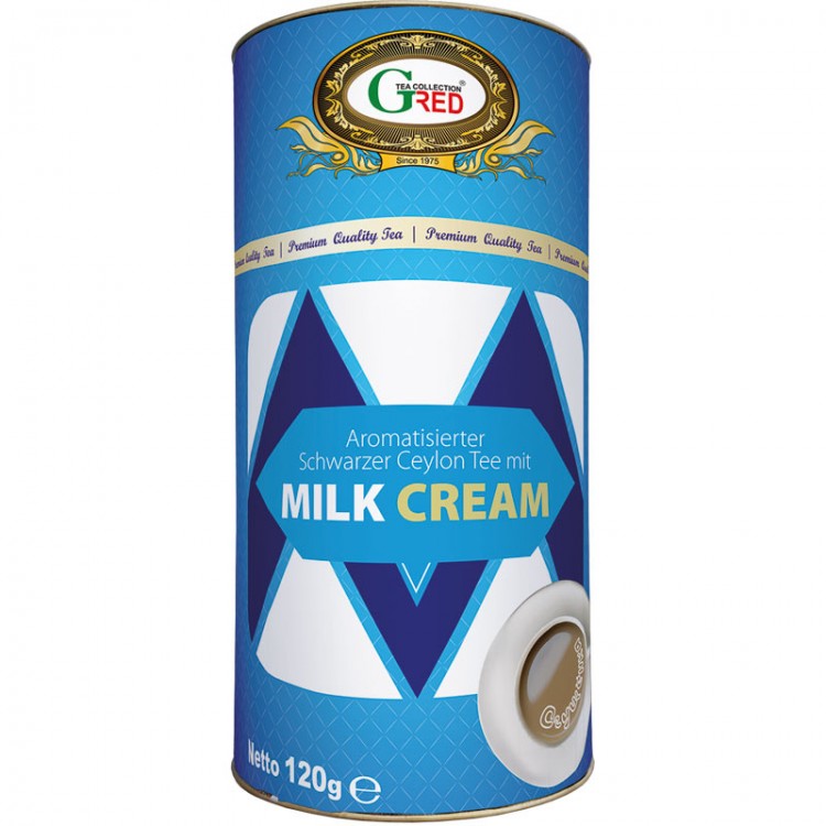 Art. 1027 Gred Schwarzer Tee "Milk Cream" 120g Art. 1027 Gred Schwarzer Tee "Milk Cream" 120g