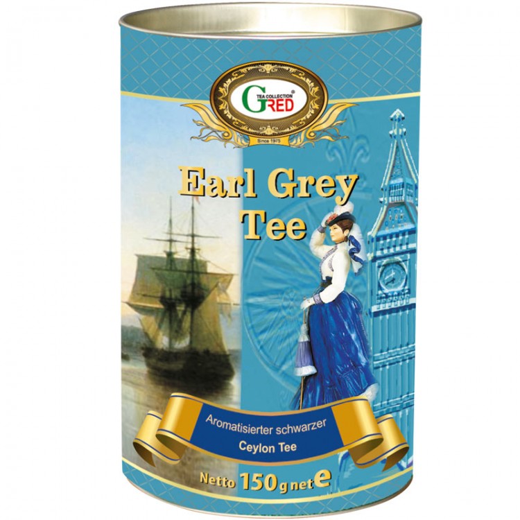 Art.1034 Gred Schwarzer Tee "Earl Grey" 150g Art.1034 Gred Schwarzer Tee "Earl Grey" 150g