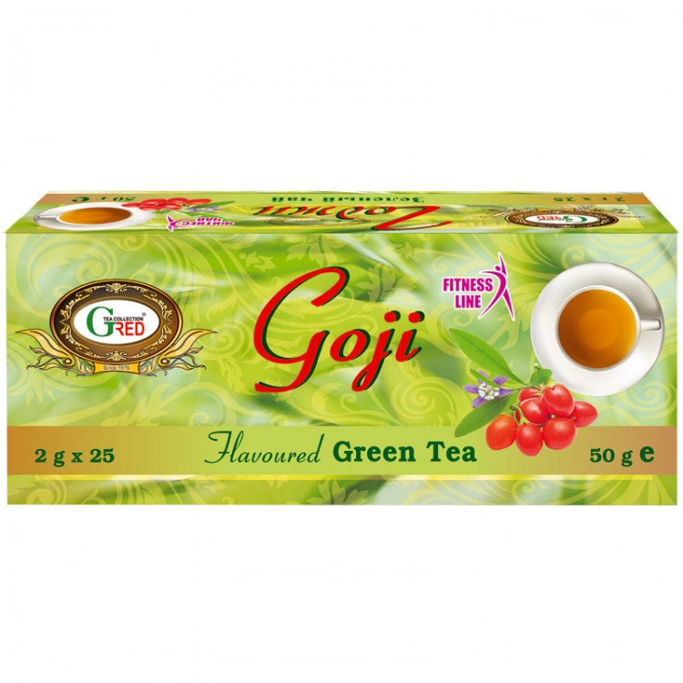 Gred Grüner Tee "Goji-Beere" 2g x 25 Gred Grüner Tee "Goji-Beere" 2g x 25