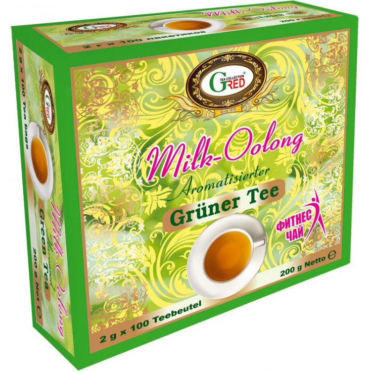 Gred Grüner Tee "Milk Oolong" 2 g x 100 Gred Grüner Tee "Milk Oolong" 2 g x 100