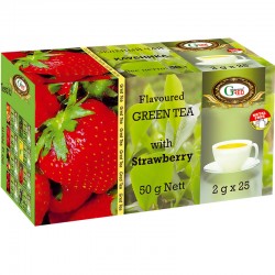Gred Grüner Tee mit Erdbeere 2g x 25