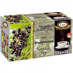 Gred Schwarzer Tee mit Schwarzer Johannisbeere 2g x 25