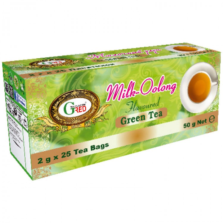 Gred Grüner Tee "Milk Oolong" 2 g x 25 Gred Grüner Tee "Milk Oolong" 2 g x 25