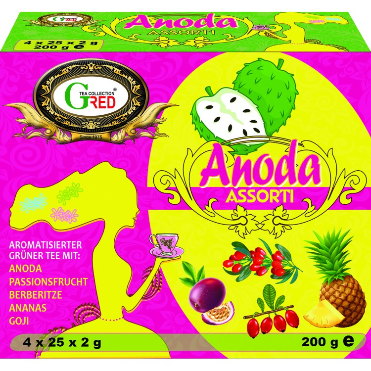 Art. 1096 Grüner Tee Anoda Super Mix 4 x 25 Art. 1096 Grüner Tee Anoda Super Mix 4 x 25
