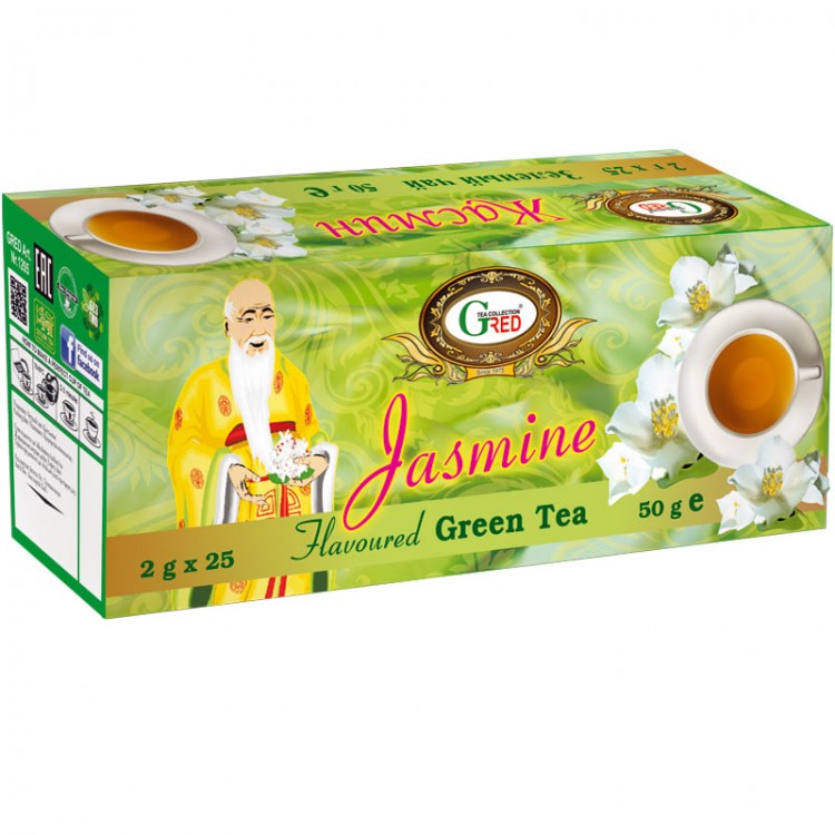 Gred Grüner Tee "Jasmin" 2g x 25 Gred Grüner Tee "Jasmin" 2g x 25