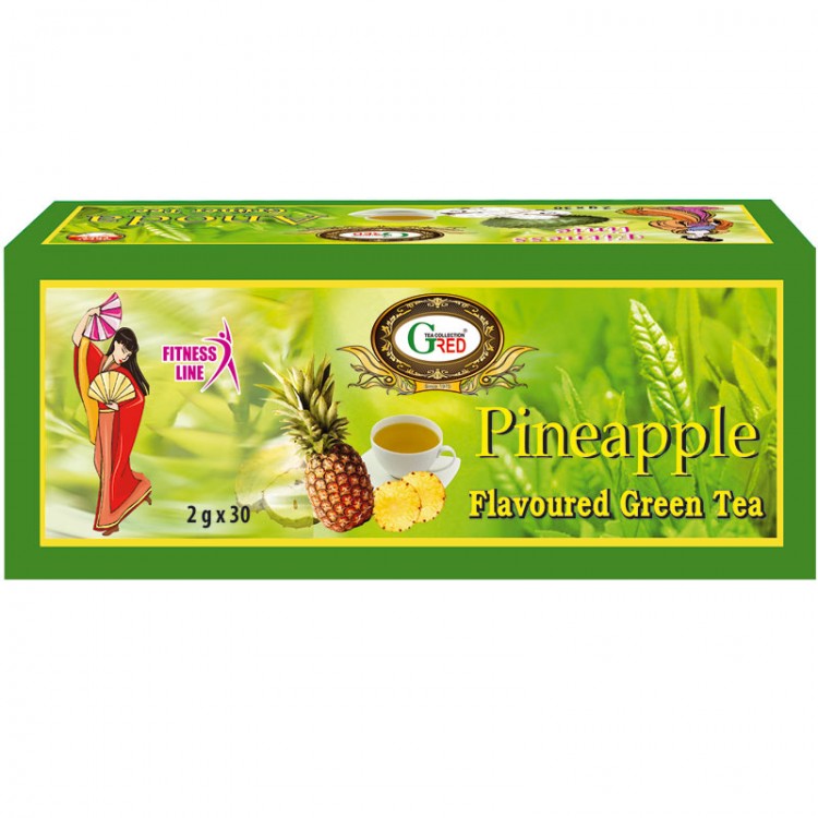 Art.1208 Gred Grüner Tee mit Ananas 2g x 30 Art.1208 Gred Grüner Tee mit Ananas 2g x 30