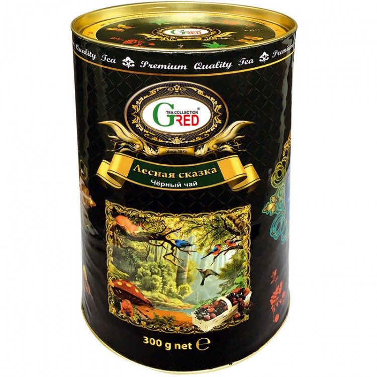 Art. 1232 Gred Schwarzer Tee OPA "Magischer Wald" 300g Art. 1232 Gred Schwarzer Tee OPA "Magischer Wald" 300g