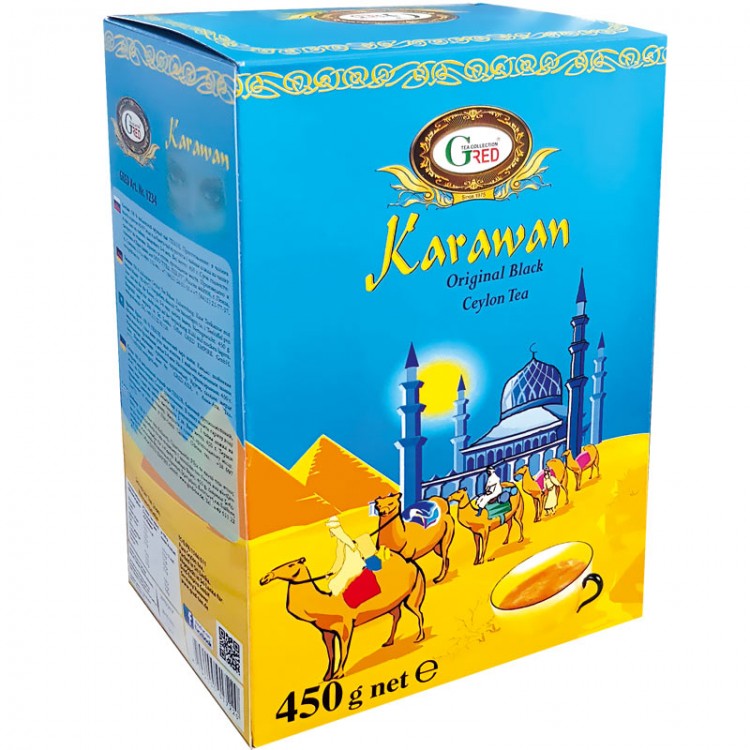 Gred Schwarzer  Tee "Karawan" 450g