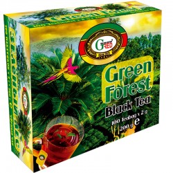 Gred Black Pure Ceylon Tea Green Forest 2gr. x 100 TB