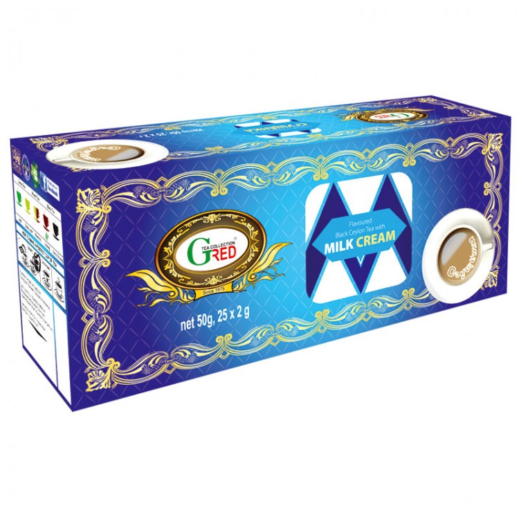 Gred Schwarzer Tee "Milk Cream" 2g x 25 Gred Schwarzer Tee "Milk Cream" 2g x 25