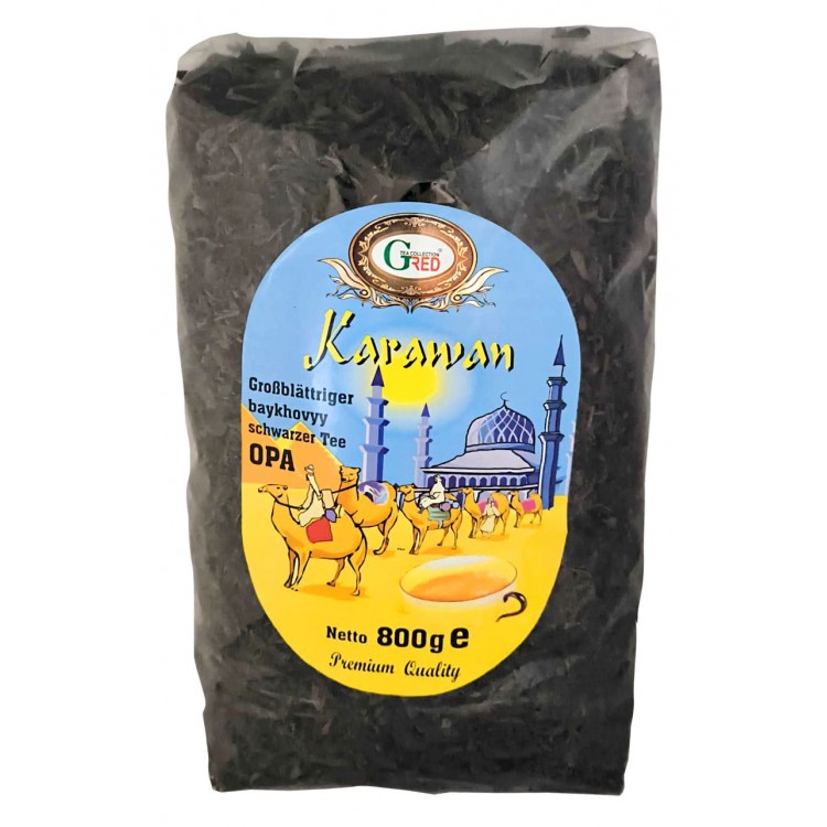 Art. 1235 Gred Schwarzer Tee "Karawan" 800 Gr. Art. 1235 Gred Schwarzer Tee "Karawan" 800 Gr.